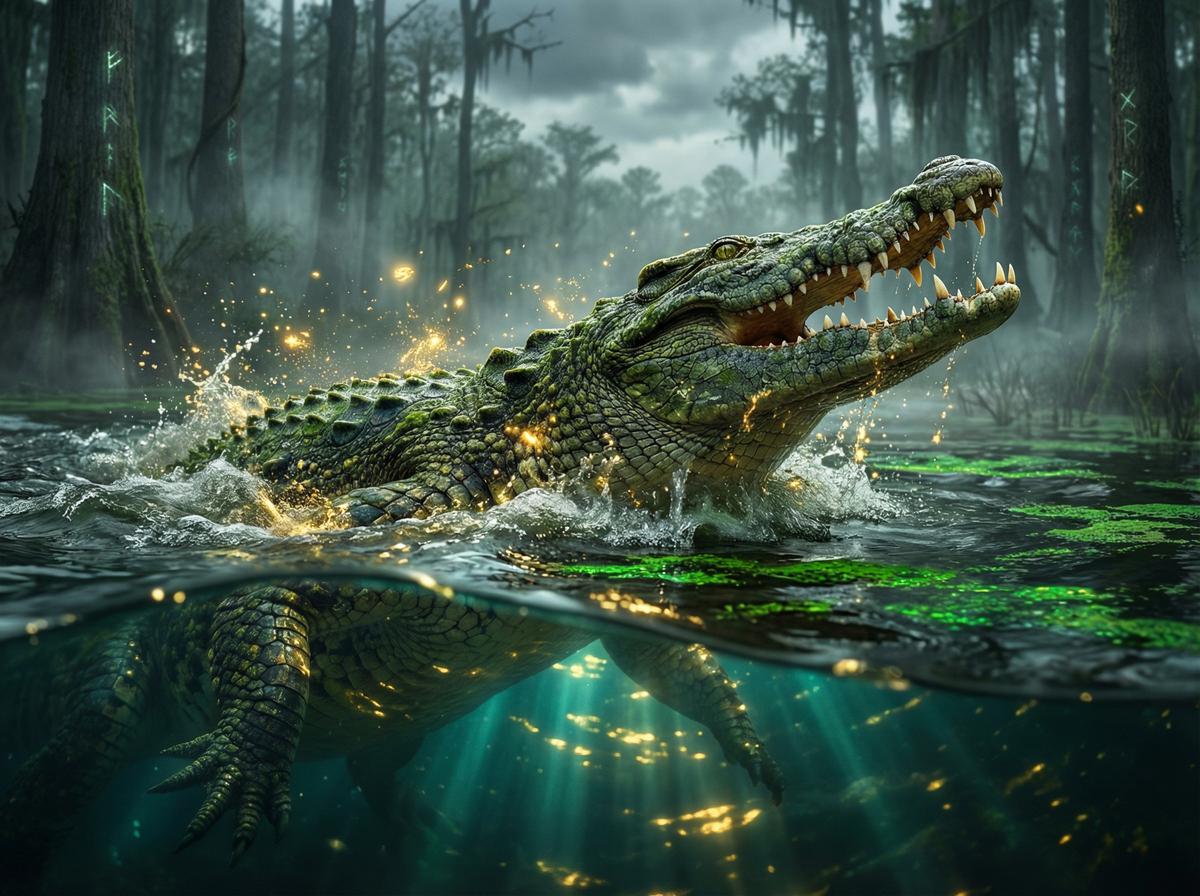 抖阴-尼罗鳄水下伏击视频